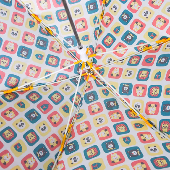 Factory Rain Sun Safety Open Unique Custom Logo Printing Publicidad Promocional Flower Shape Kids Paraguas para exteriores
