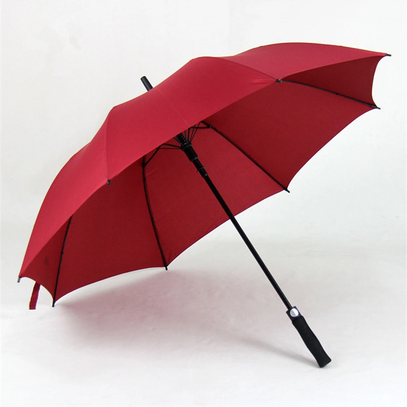 Factory Outdoor Promotional Windproof Customized 27′′ Rain Straight Golf Umbrella