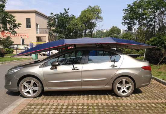 Parasol plegable automático Anti-UV de nuevo diseño, cubierta para techo de coche, sombrilla para coche