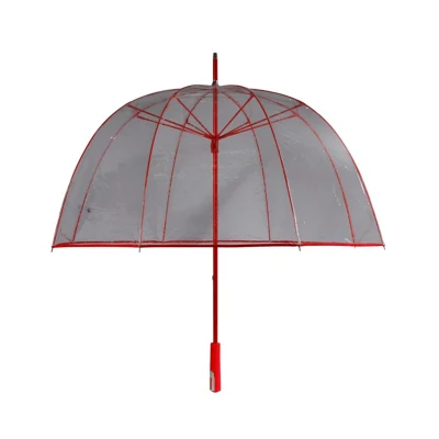 Golf Best Paraguas transparente con forma de Halmet extra grande a prueba de viento
