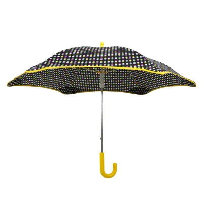 Paraguas portátil a prueba de viento para niños, protección elegante para niños, lluvia, niña